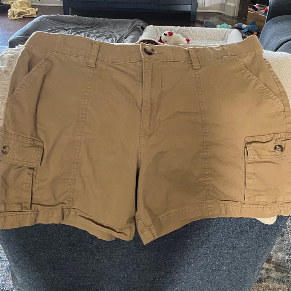 Lee Women's Brown Cargo Shorts
